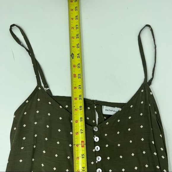 Faithfull The Brand Green Romper 2 - Picture 7 of 12